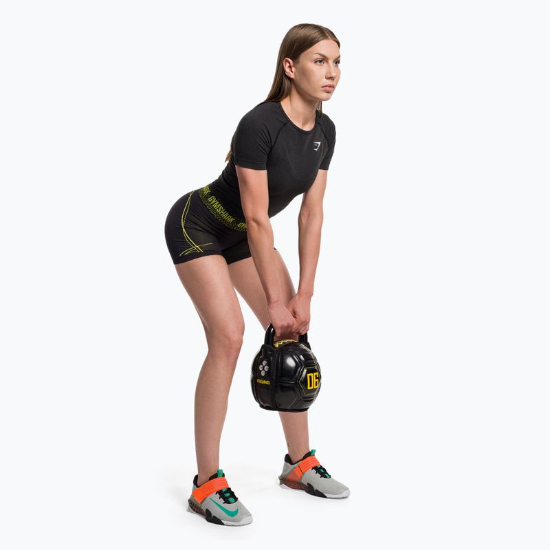 Koszulka treningowa damska Gymshark Vital Seamless black/marl 2