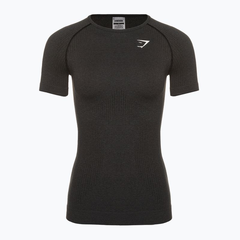 Koszulka treningowa damska Gymshark Vital Seamless black/marl 5