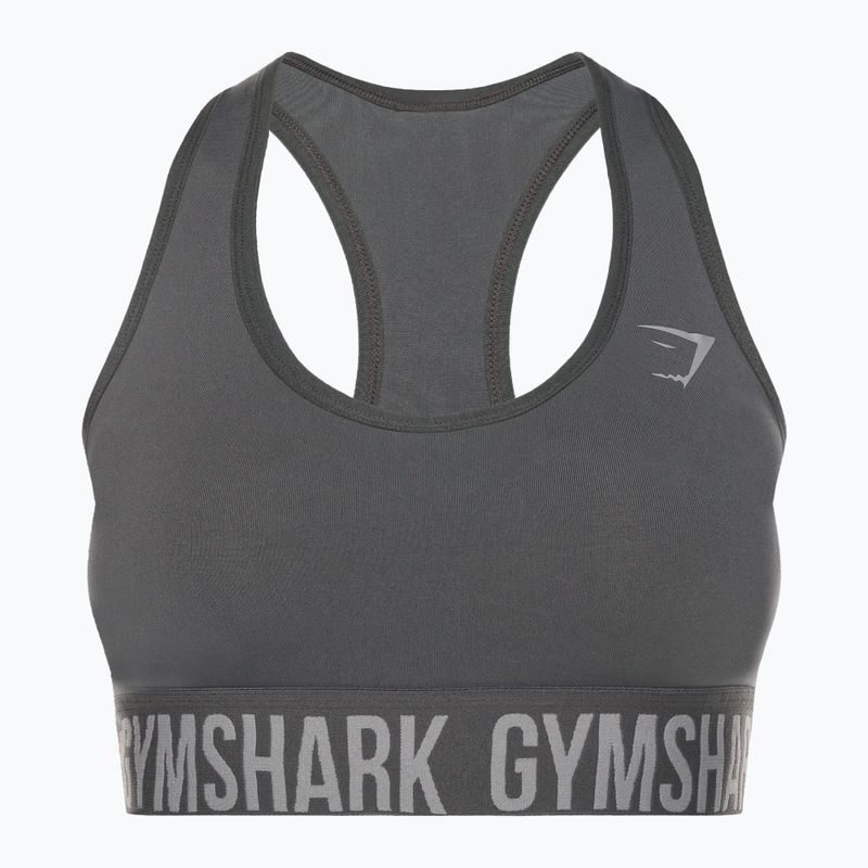 Biustonosz treningowy Gymshark Fit Sports grey 5