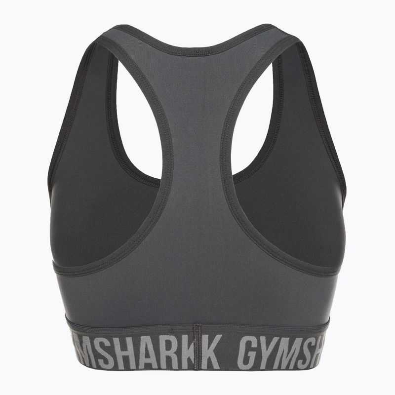 Biustonosz treningowy Gymshark Fit Sports grey 6