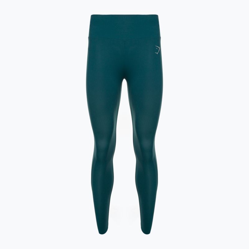 Legginsy treningowe damskie Gymshark Speed niagara teal 5
