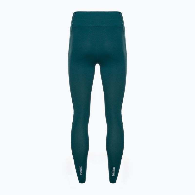 Legginsy treningowe damskie Gymshark Speed niagara teal 6
