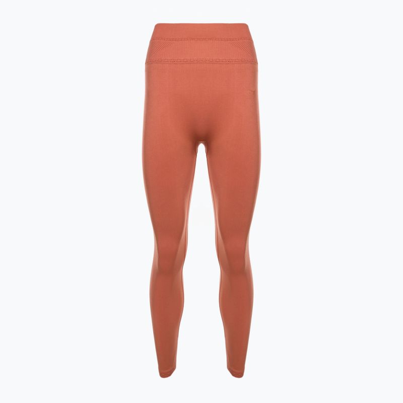 Legginsy treningowe damskie Gymshark Studio earth orange 5