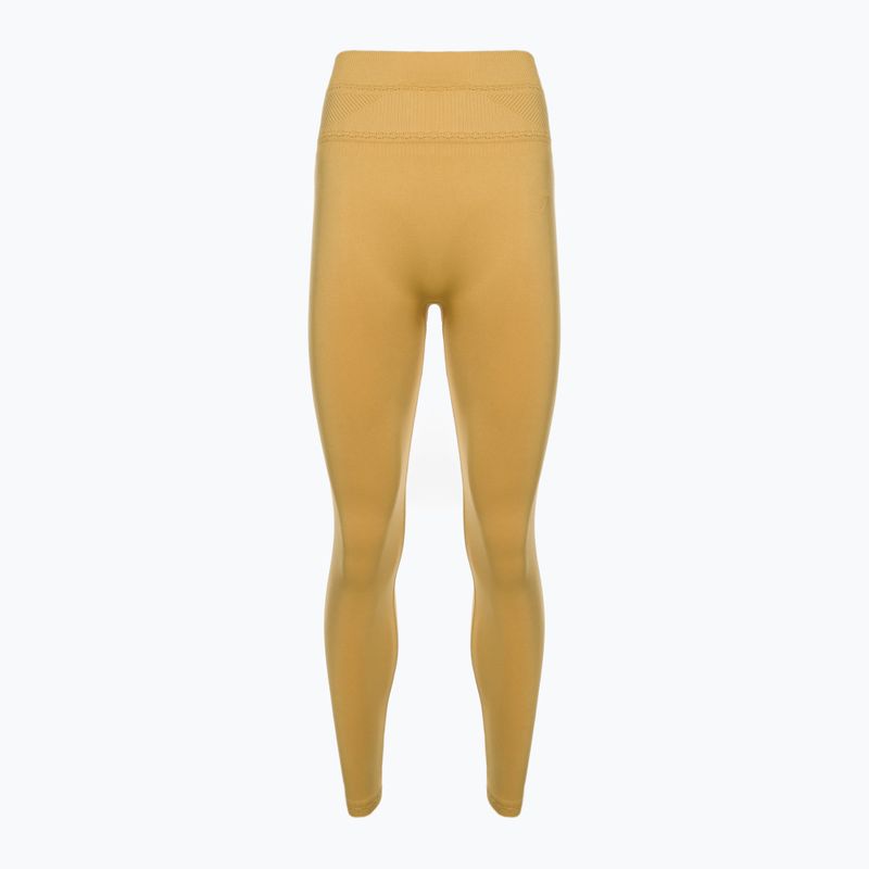 Legginsy treningowe damskie Gymshark Studio indian yellow 6