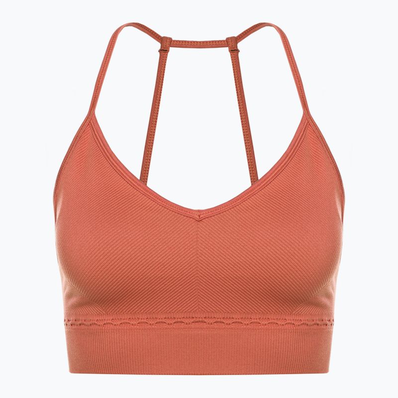 Biustonosz treningowy Gymshark Studio Sports earth orange 5