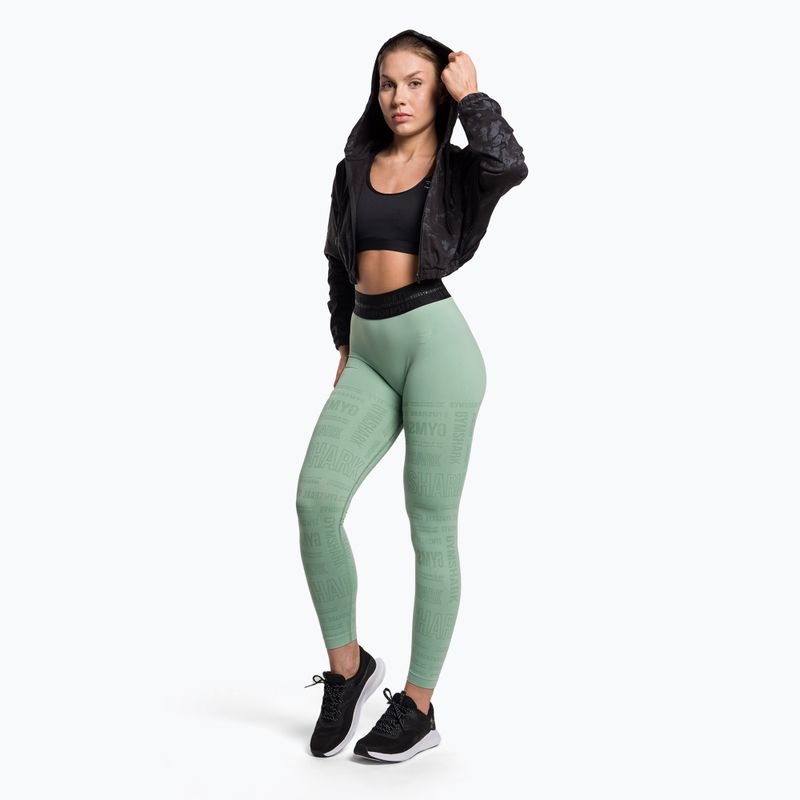 Bluza treningowa damska Gymshark KK Twins Zip Up Crop black/blue 2