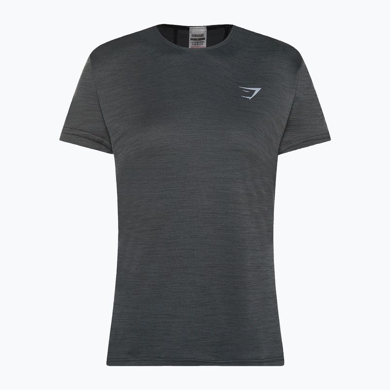 Koszulka treningowa damska Gymshark Running Top SS dark/grey 5