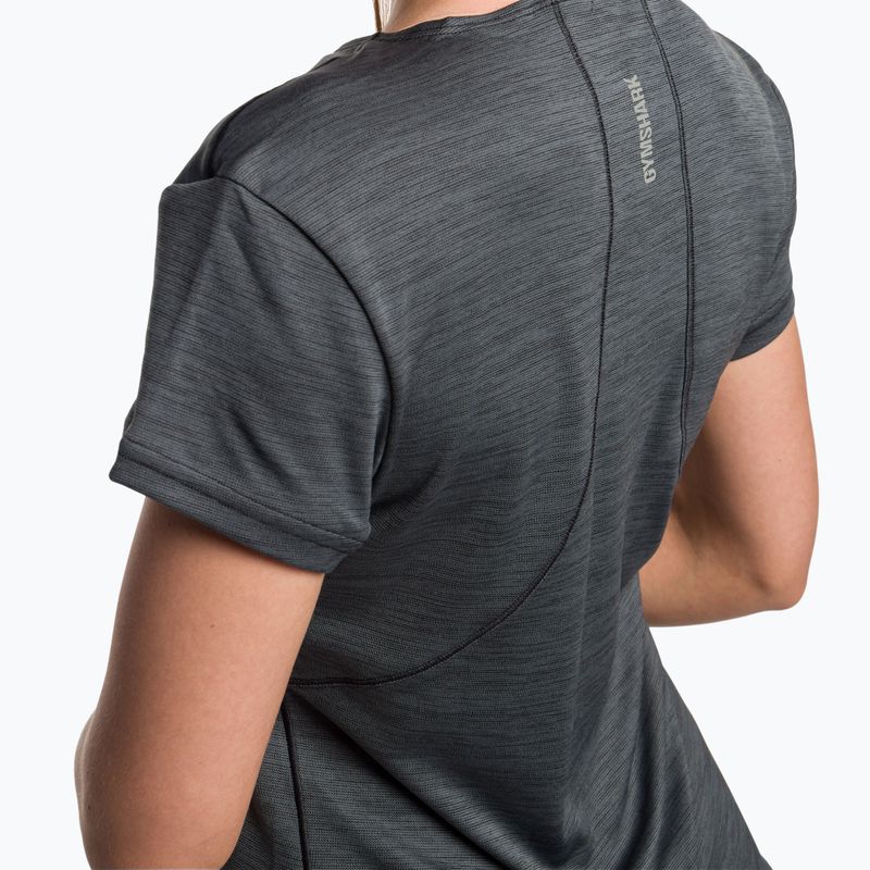 Koszulka treningowa damska Gymshark Running Top SS dark/grey 4