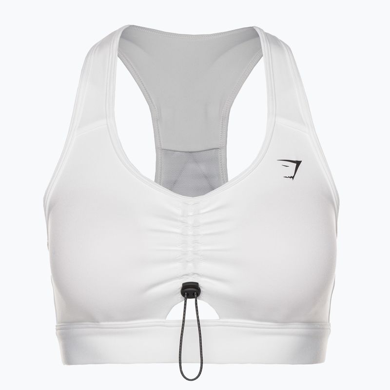 Biustonosz treningowy Gymshark Pulse Sports white 6