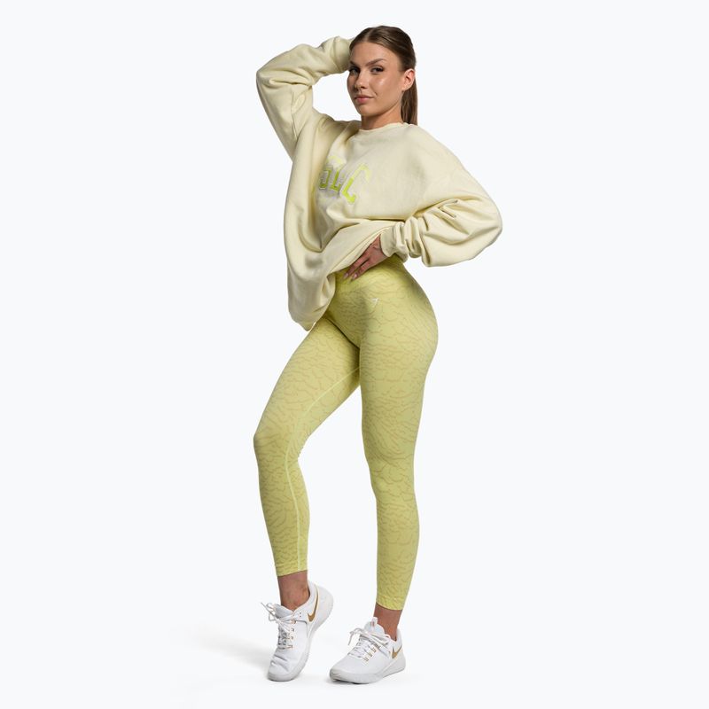 Legginsy treningowe damskie Gymshark Adapt Animal Seamless firefly green 2