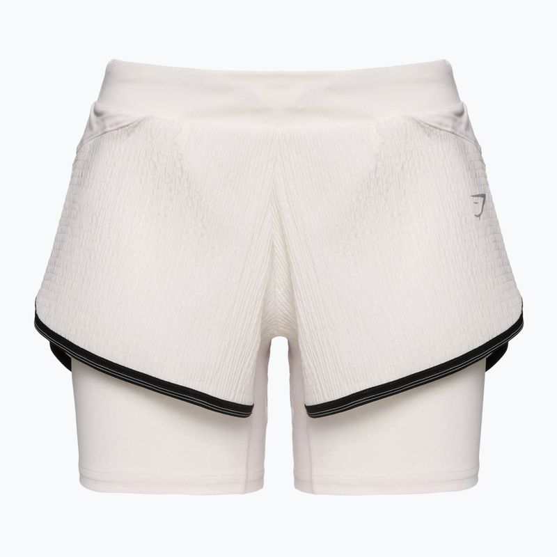 Spodenki treningowe damskie Gymshark Speed white