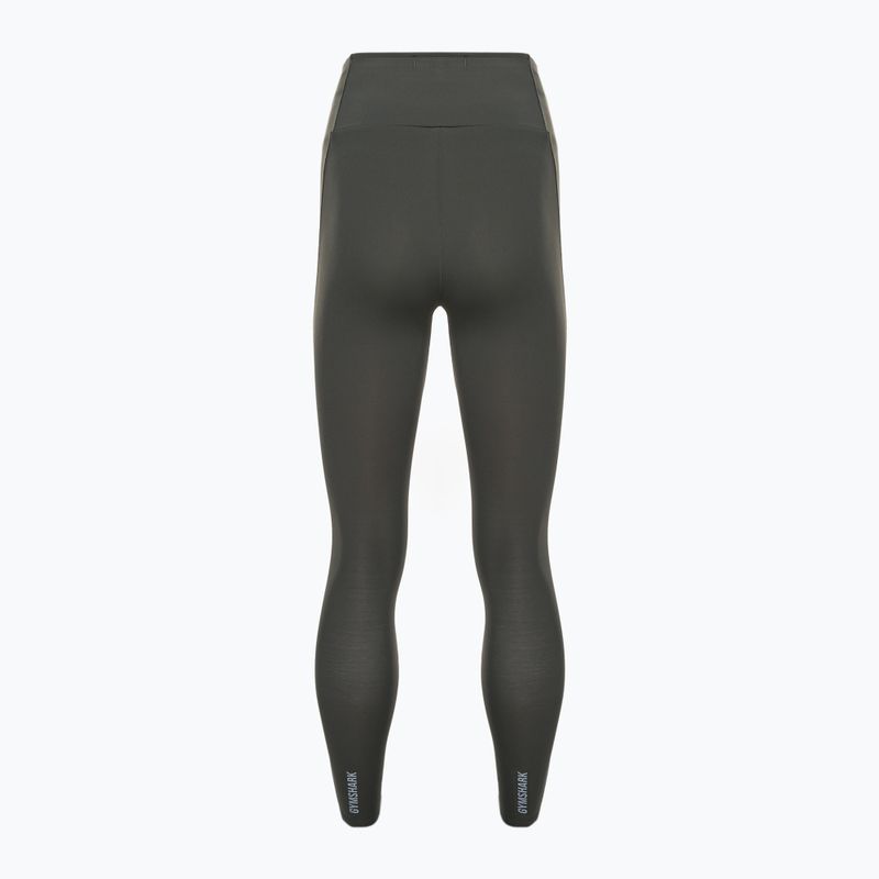 Legginsy treningowe damskie Gymshark Speed charcoal grey 7