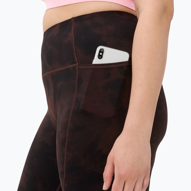 Legginsy treningowe damskie Sweaty Betty Super Soft Yoga brown 5
