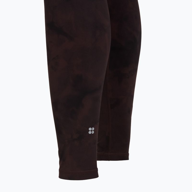Legginsy treningowe damskie Sweaty Betty Super Soft Yoga brown 12