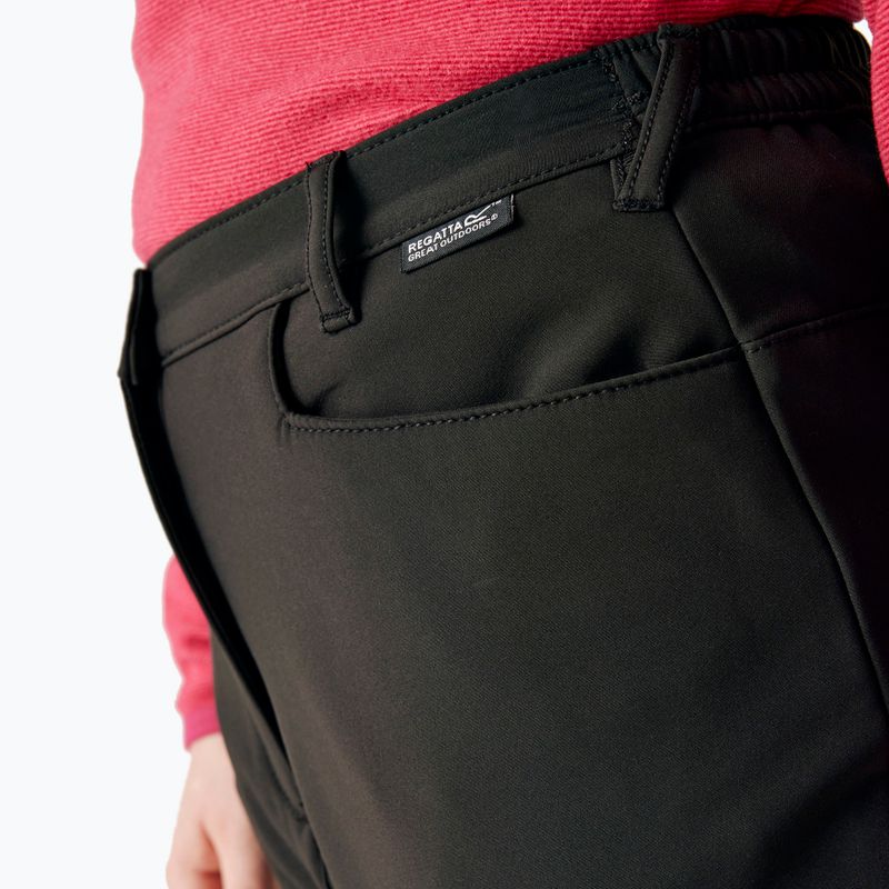 Spodnie trekkingowe dziecięce REGATTA Highton Winter black 8