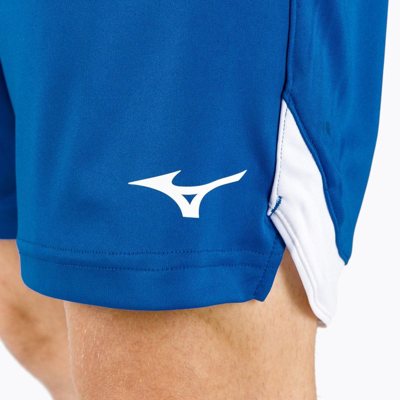 Spodenki treningowe męskie Mizuno Premium Handball niebieskie X2FB9A0222 4