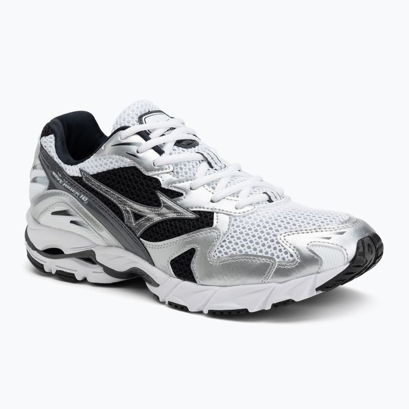 Buty męskie Mizuno Wave Rider 10 white/silver/black