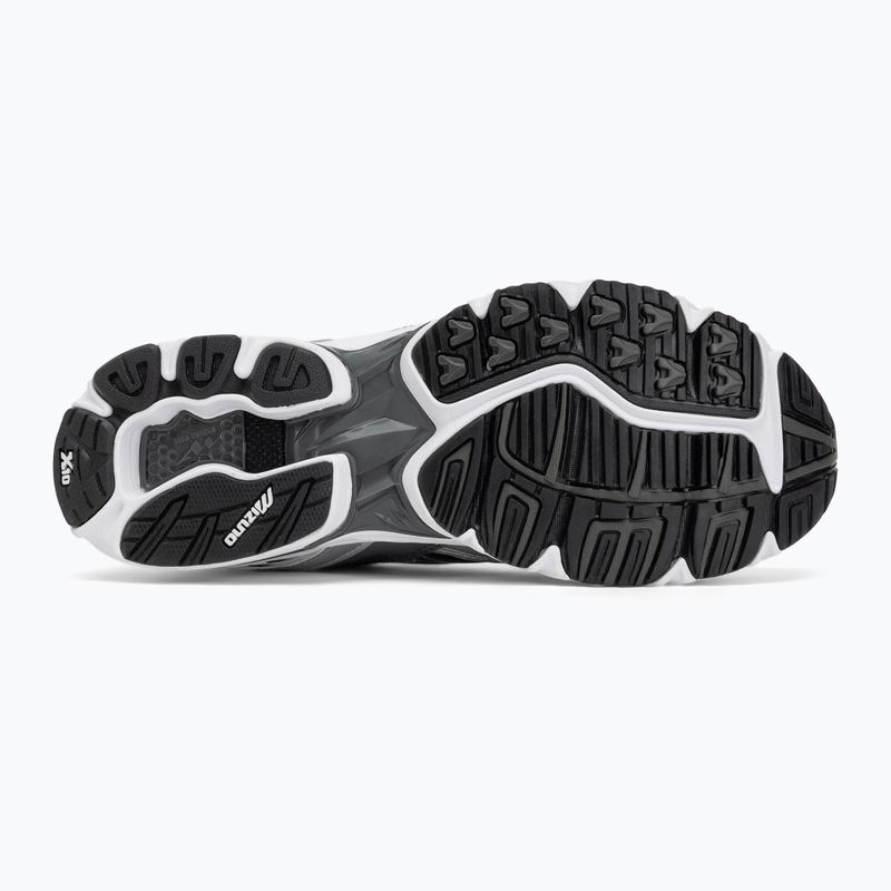 Buty męskie Mizuno Wave Rider 10 white/silver/black 4