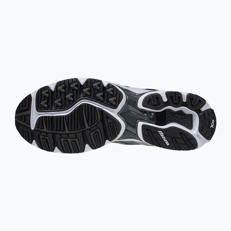 Buty męskie Mizuno Wave Rider 10 white/silver/black 4