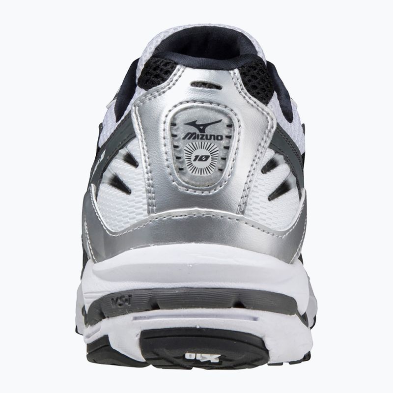 Buty męskie Mizuno Wave Rider 10 white/silver/black 5