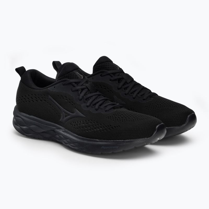 Buty do biegania męskie Mizuno Wave Revolt czarne c11 4