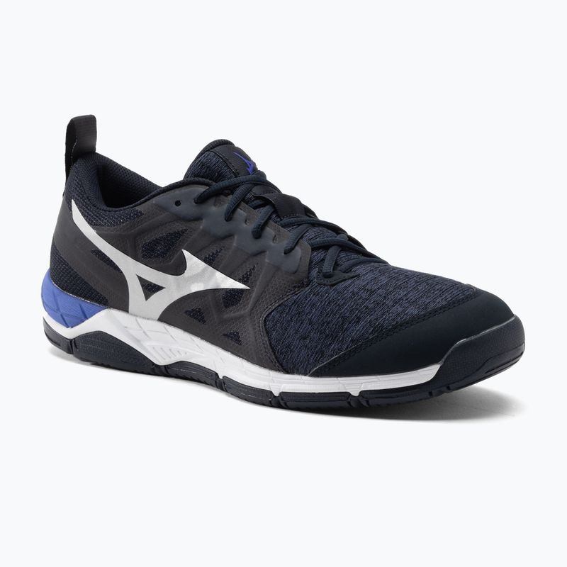 Buty do siatkówki męskie Mizuno Wave Supersonic 2 granatowe V1GA204002