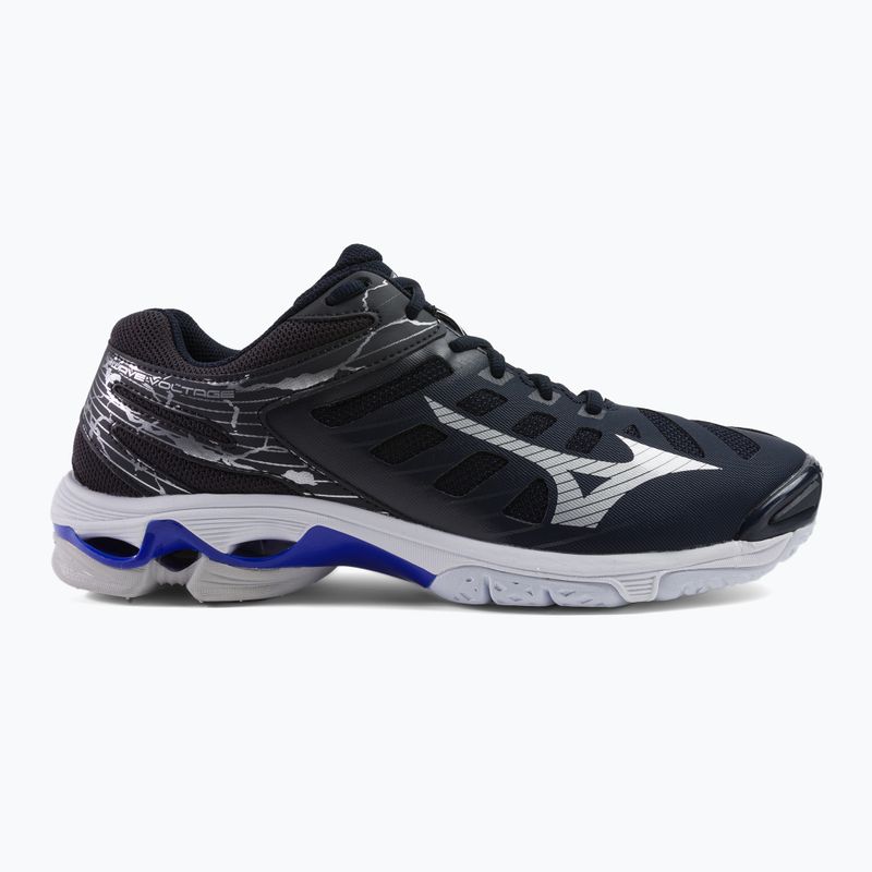 Buty do siatkówki Mizuno Wave Voltage sky captain/galaxy silver/violet blue 2
