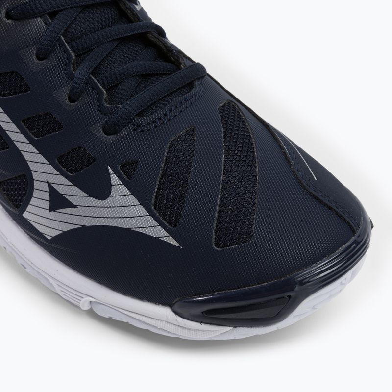 Buty do siatkówki Mizuno Wave Voltage sky captain/galaxy silver/violet blue 9