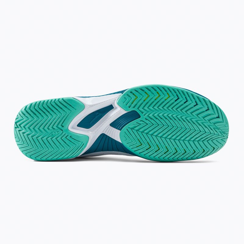 Buty do tenisa męskie Mizuno Wave Exceed Tour 5 AC white/ moroccanb/turquoise 4