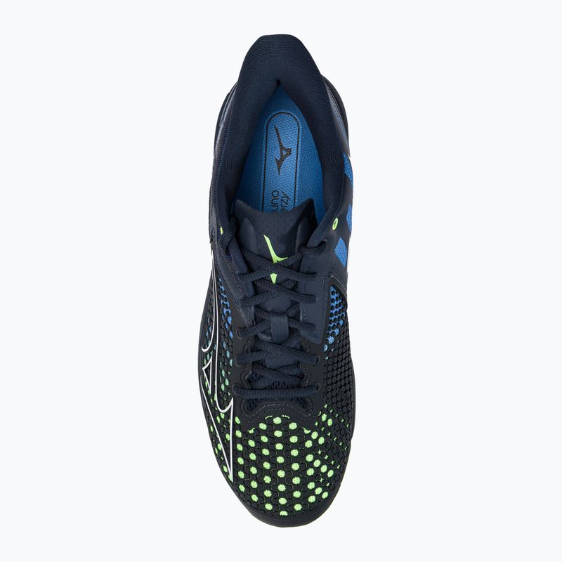 Buty do tenisa męskie Mizuno Wave Exceed Tour 5 AC t eclipse/neo lime/super sonic 6