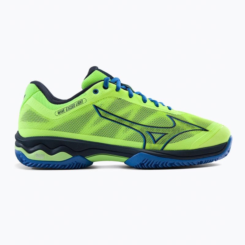 Buty do padla męskie Mizuno Wave Exceed Light Padel neo lime/total eclipse/super sonic 2