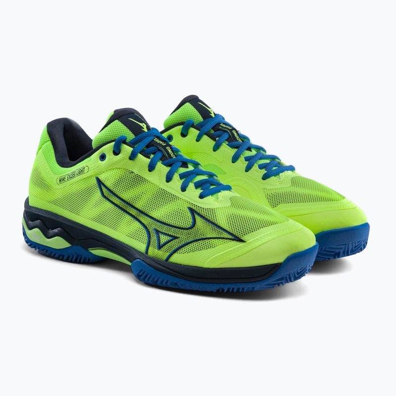 Buty do padla męskie Mizuno Wave Exceed Light Padel neo lime/total eclipse/super sonic 5
