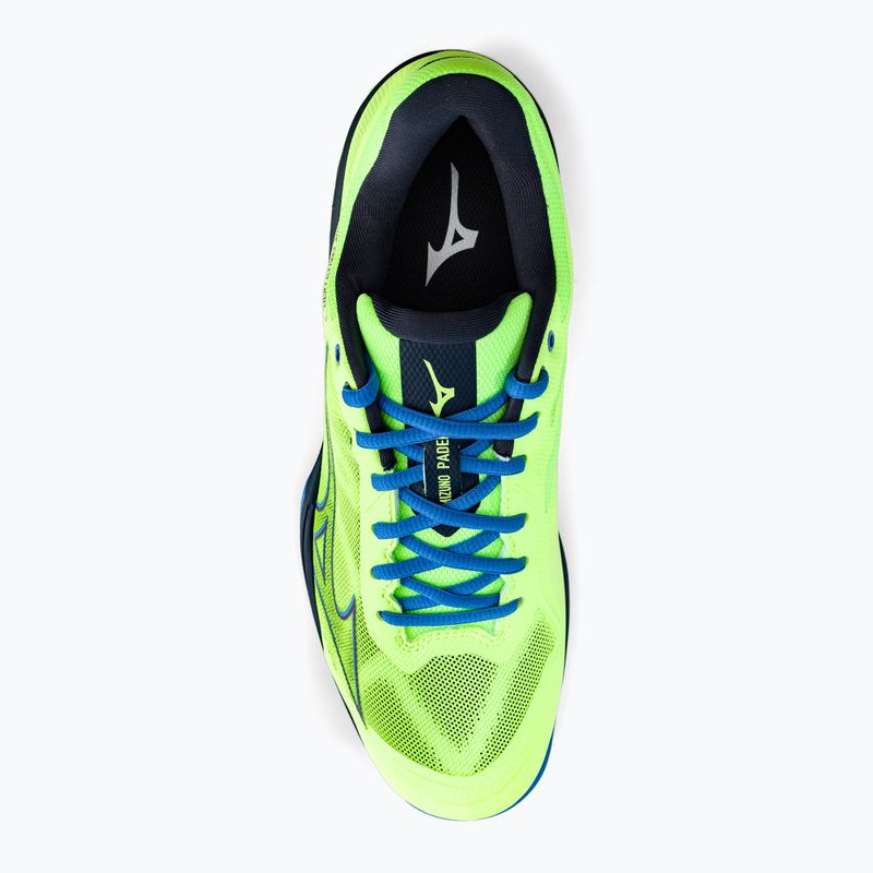 Buty do padla męskie Mizuno Wave Exceed Light Padel neo lime/total eclipse/super sonic 6