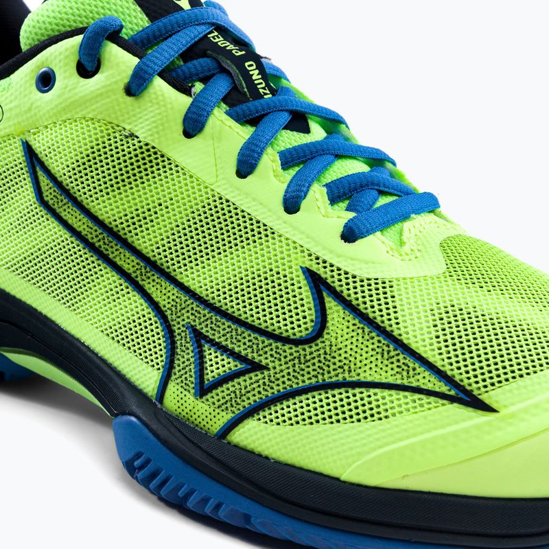 Buty do padla męskie Mizuno Wave Exceed Light Padel neo lime/total eclipse/super sonic 7