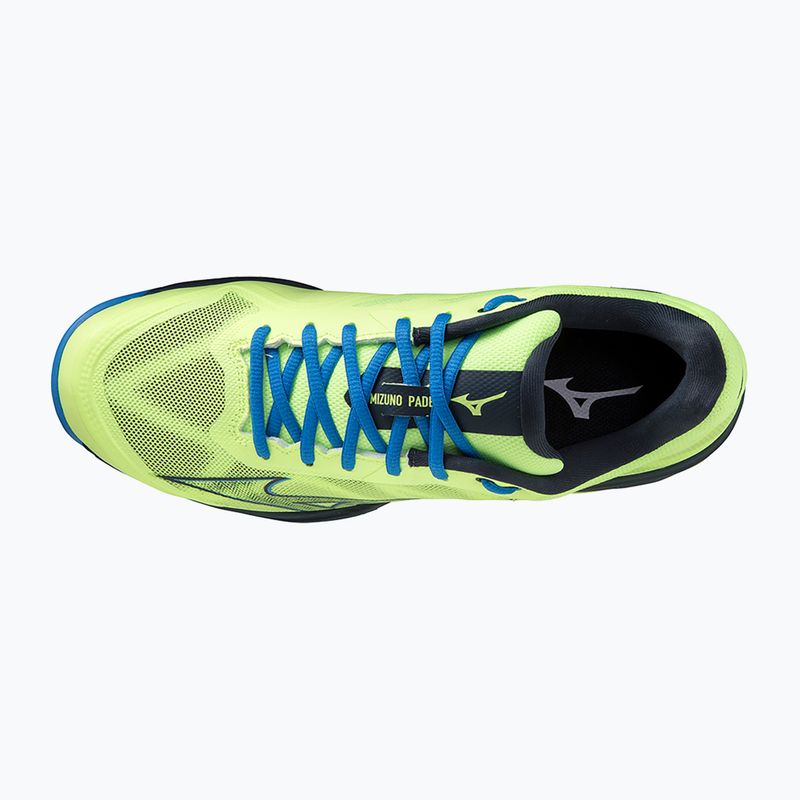 Buty do padla męskie Mizuno Wave Exceed Light Padel neo lime/total eclipse/super sonic 12