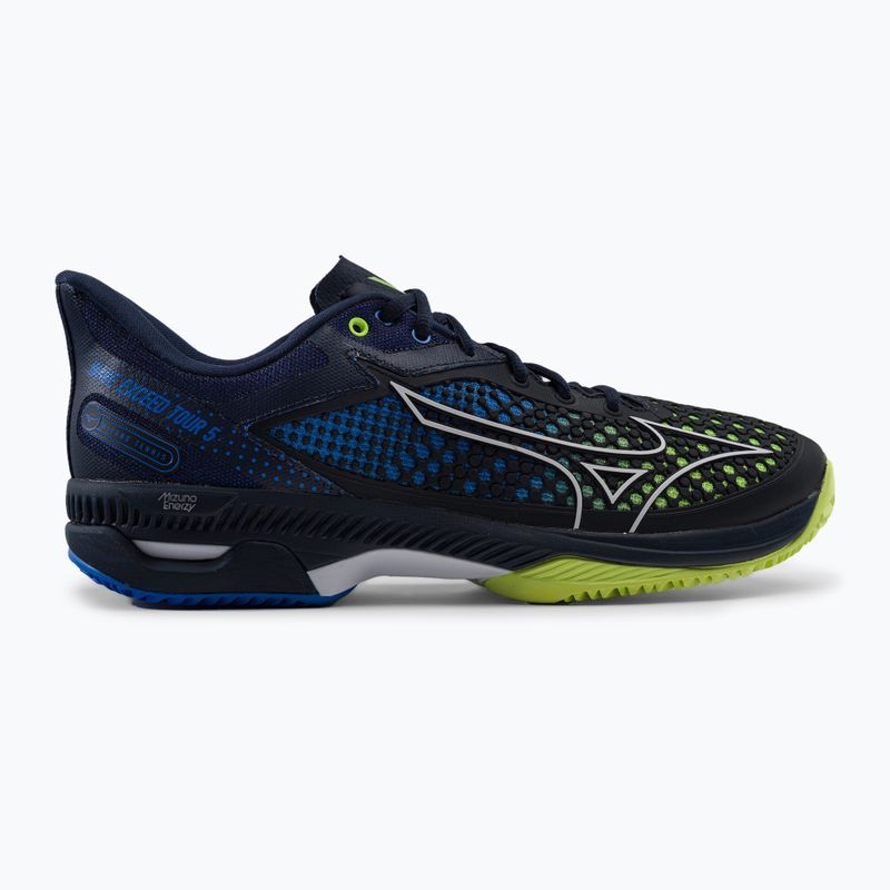 Buty do tenisa męskie Mizuno Wave Exceed Tour 5 CC total e/neo lime/supersonic 2