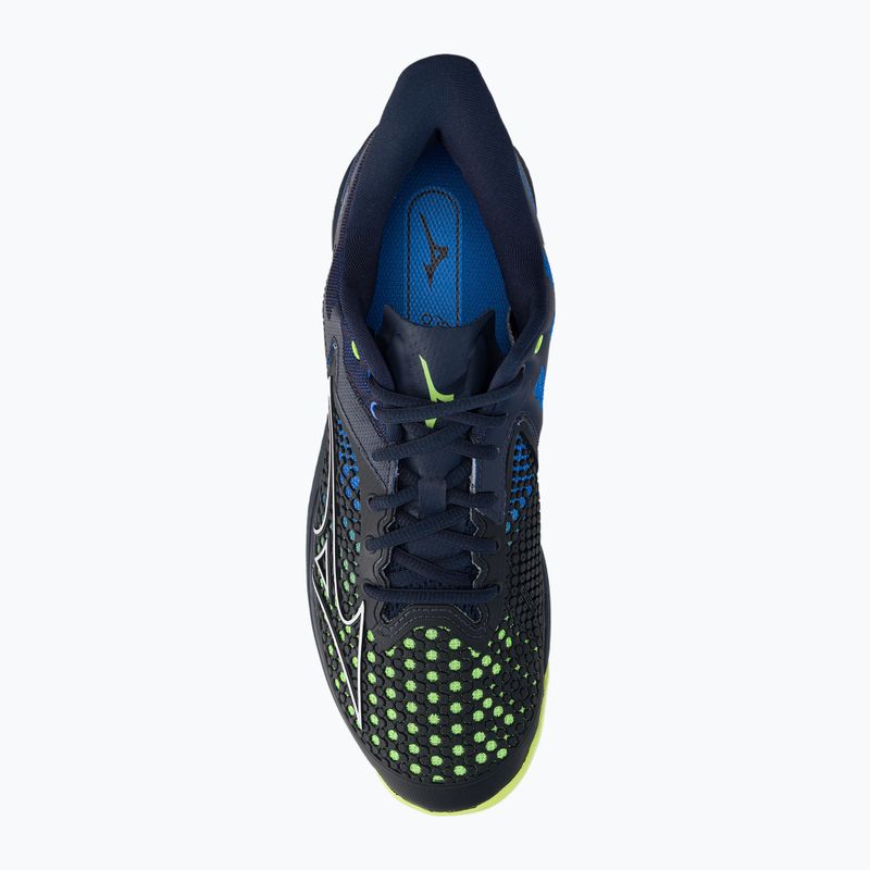 Buty do tenisa męskie Mizuno Wave Exceed Tour 5 CC total e/neo lime/supersonic 6