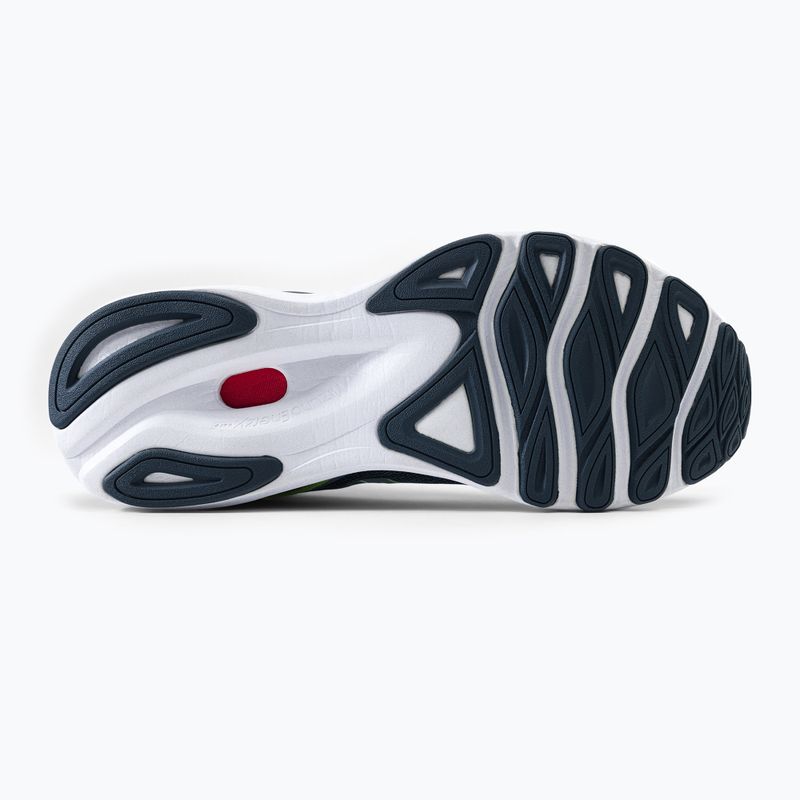 Buty do biegania męskie Mizuno Wave Skyrise 3 smoke blue/ neo lime/ neon flame 5