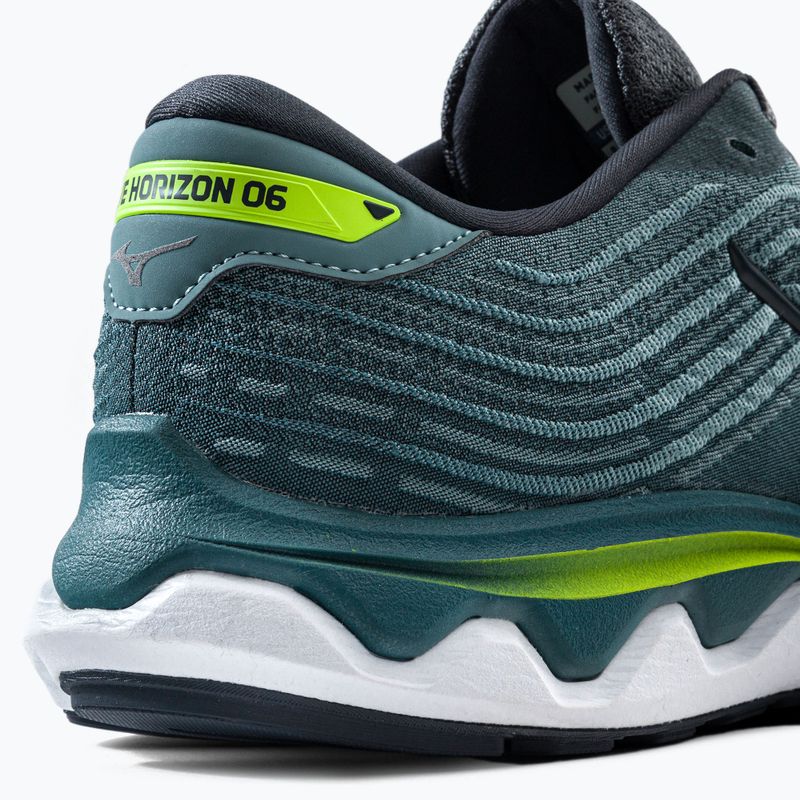 Buty do biegania męskie Mizuno Wave Horizon 6 niebieskie J1GC222615 7