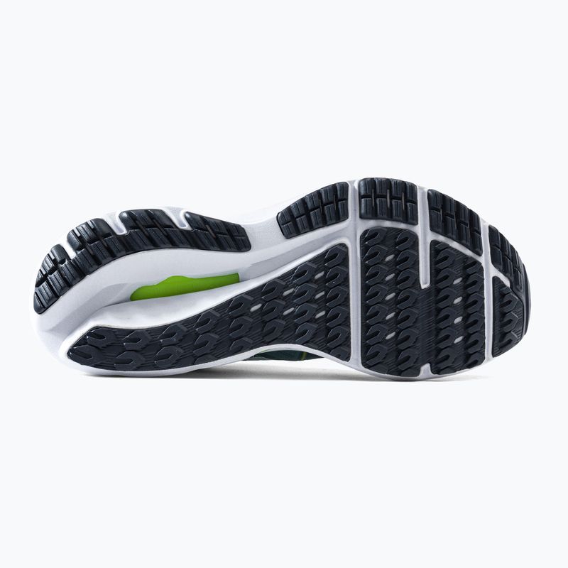 Buty do biegania męskie Mizuno Wave Inspire 18 smoke blue/white/neon flame 4
