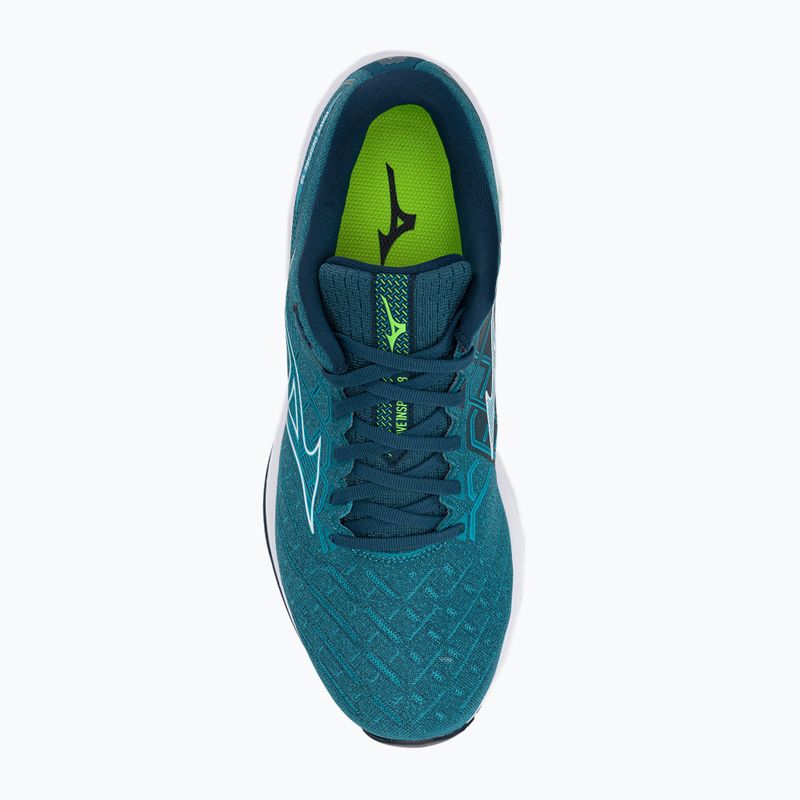 Buty do biegania męskie Mizuno Wave Inspire 18 moroccan blue/white/gibraltar sea 6