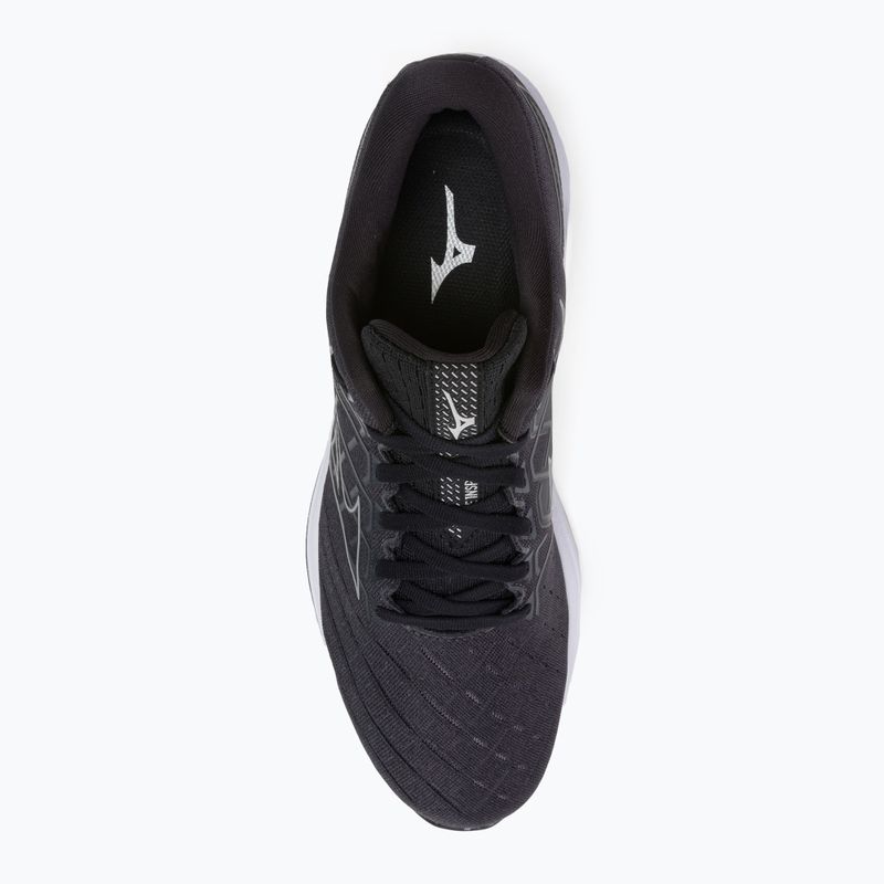 Buty do biegania męskie Mizuno Wave Inspire 18 black/silver/ebony 6