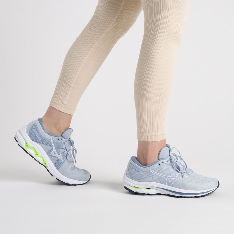 Buty do biegania damskie Mizuno Wave Inspire 18 heather/white/troposphere 2