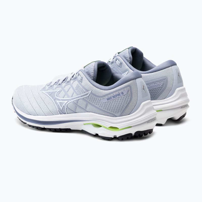 Buty do biegania damskie Mizuno Wave Inspire 18 heather/white/troposphere 5