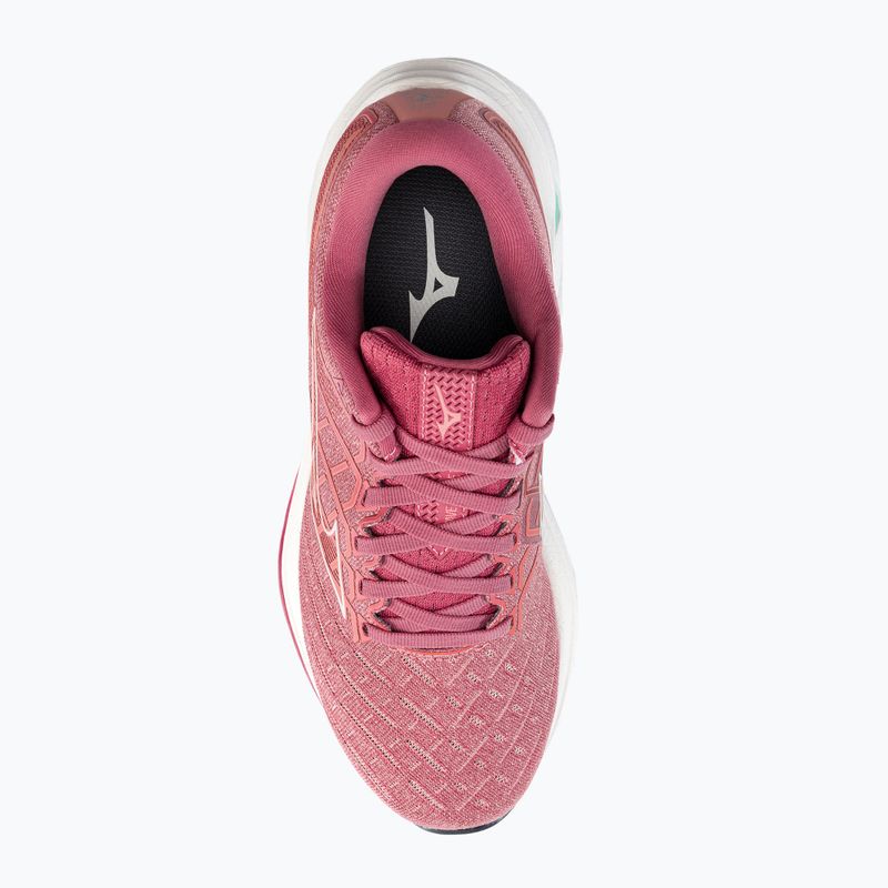 Buty do biegania damskie Mizuno Wave Inspire 18 rosette/snow white/garnet rose 8