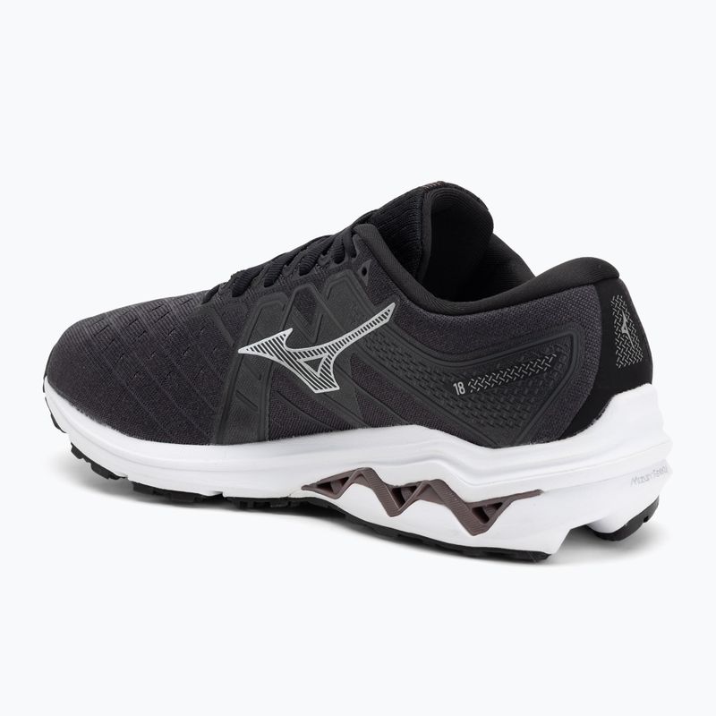 Buty do biegania męskie Mizuno Wave Inspire 18 D black/silver/ebony 3