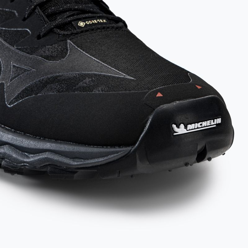 Buty do biegania męskie Mizuno Wave Daichi 7 GTX czarne J1GJ225638 7