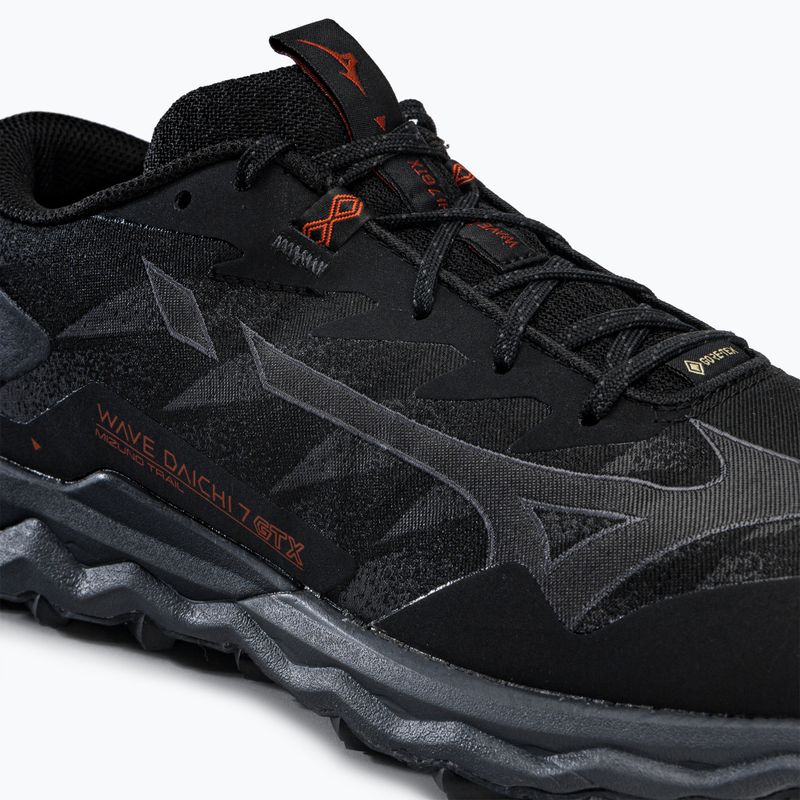 Buty do biegania męskie Mizuno Wave Daichi 7 GTX czarne J1GJ225638 9