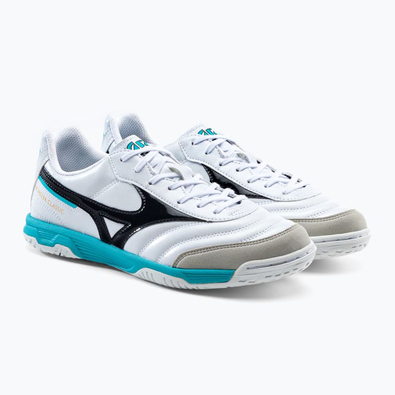 Buty piłkarskie Mizuno Morelia Sala Classic IN białe Q1GA220209 5