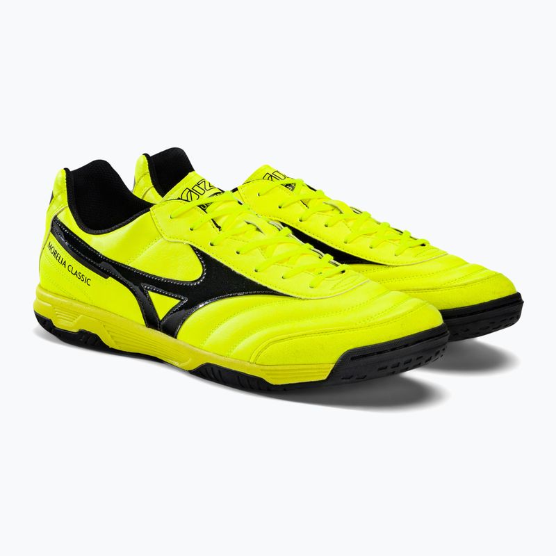 Buty piłkarskie Mizuno Morelia Sala Classic IN żółte Q1GA220245 3